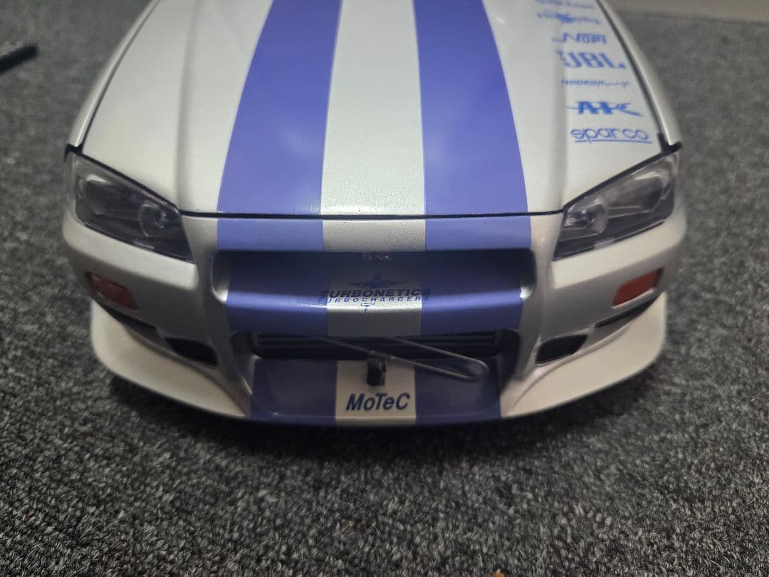 ★現状品★デアゴスティーニ ワイルドスピード R34 GTR 完成品
