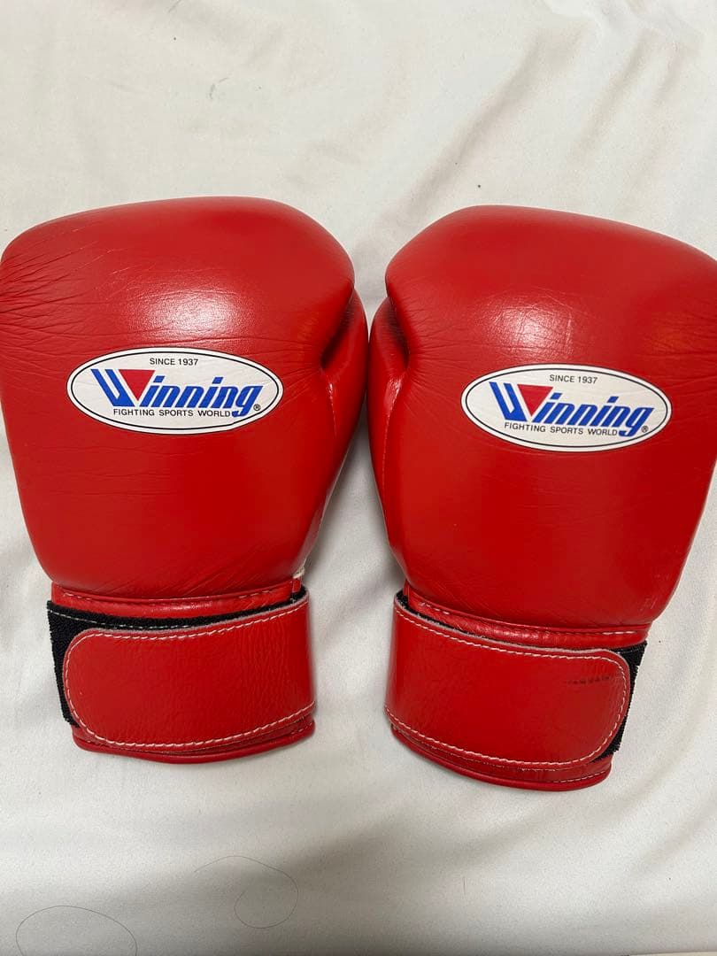 【即購入OK】Winning ボクシンググローブ 8oz 赤