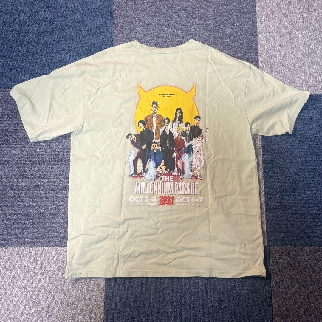ミレパTシャツ XL ライトグリーン Millennium parade