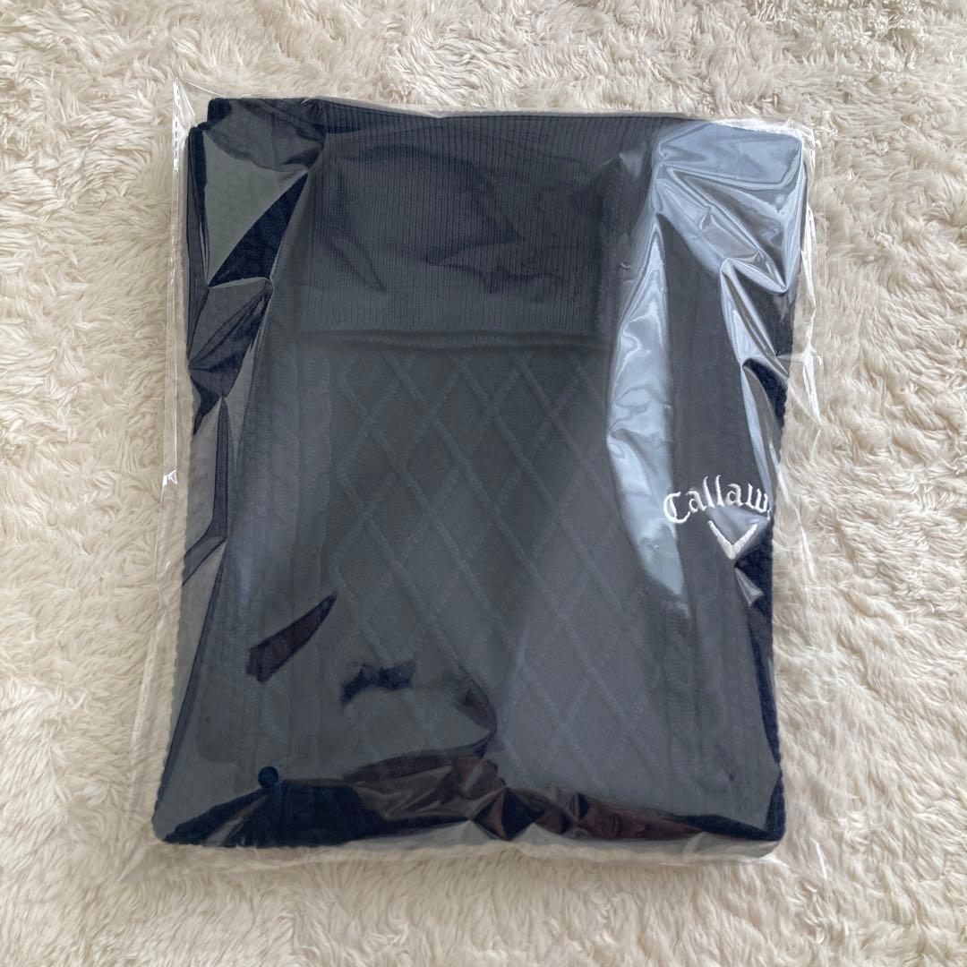 極美品！Callaway キャロウェイ　ケーブルニット　ハイネックセーター　L