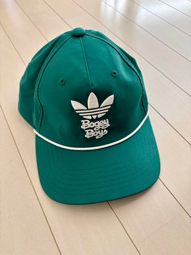 adidas ボギーボーイズ キャップ グリーン