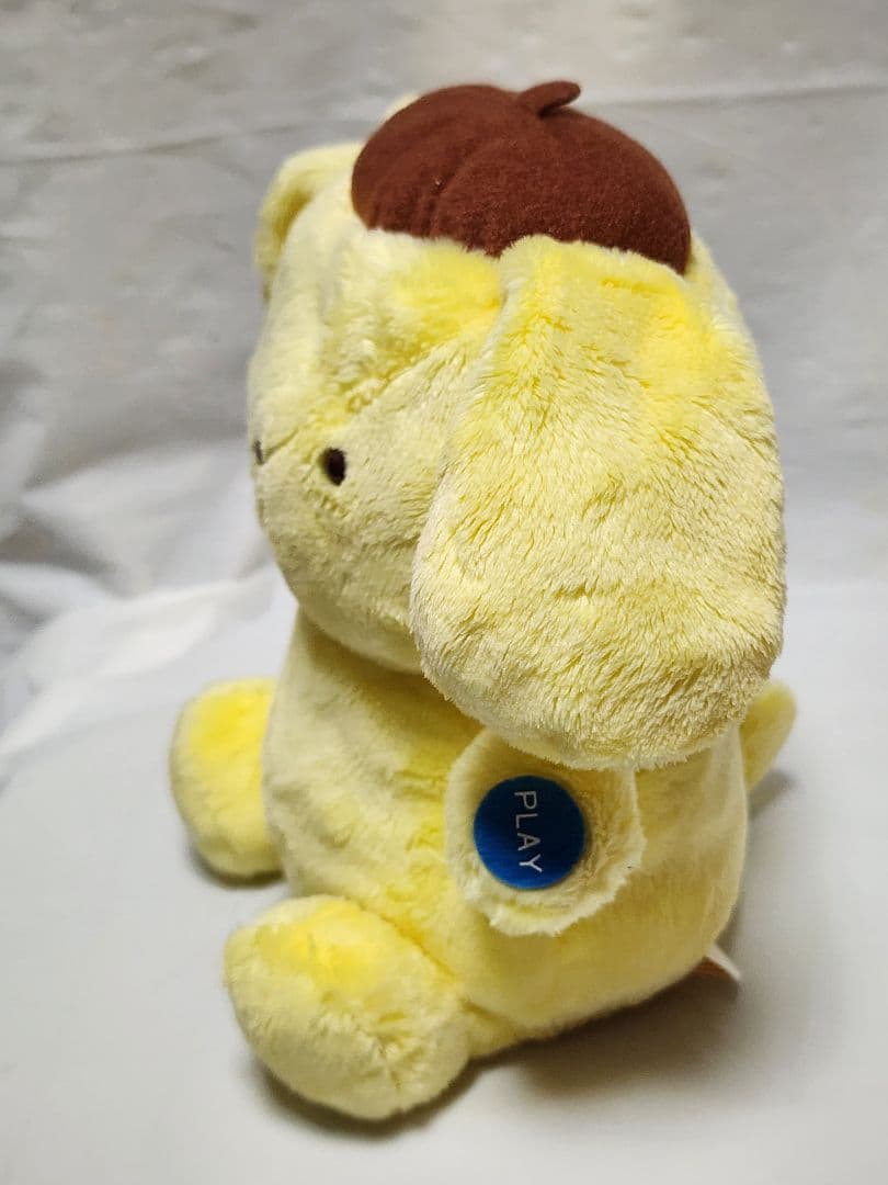 【激レア‼️】当時品　ポムポムプリン　2016年　手足パタパタ　録音ぬいぐるみ