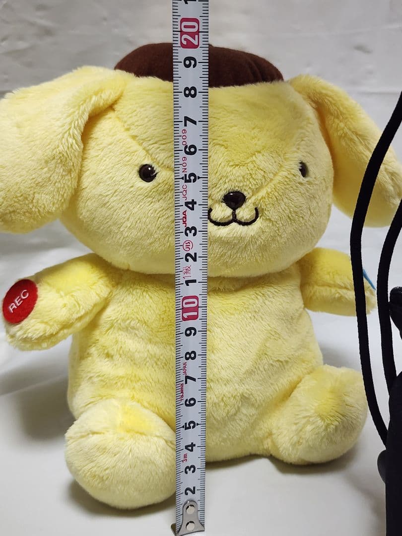 【激レア‼️】当時品　ポムポムプリン　2016年　手足パタパタ　録音ぬいぐるみ