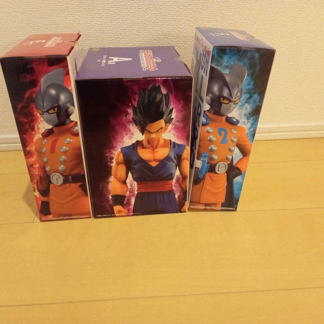 一番くじ　ドラゴンボール超スーパーヒーロー A賞悟飯、E、F賞ガンマ1.2号