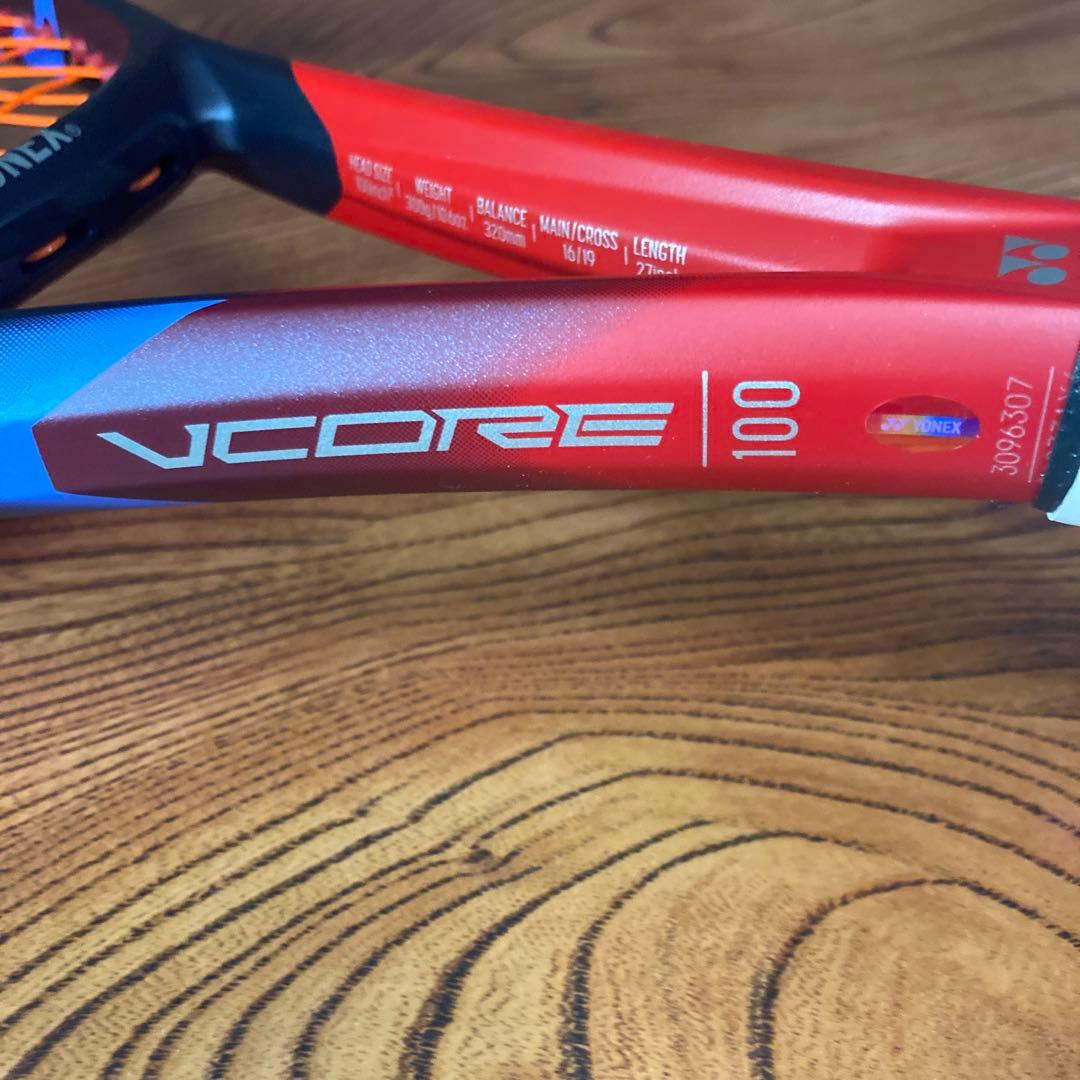 【人気モデル】ヨネックス VCORE100 2023 G2 300g 海外正規品