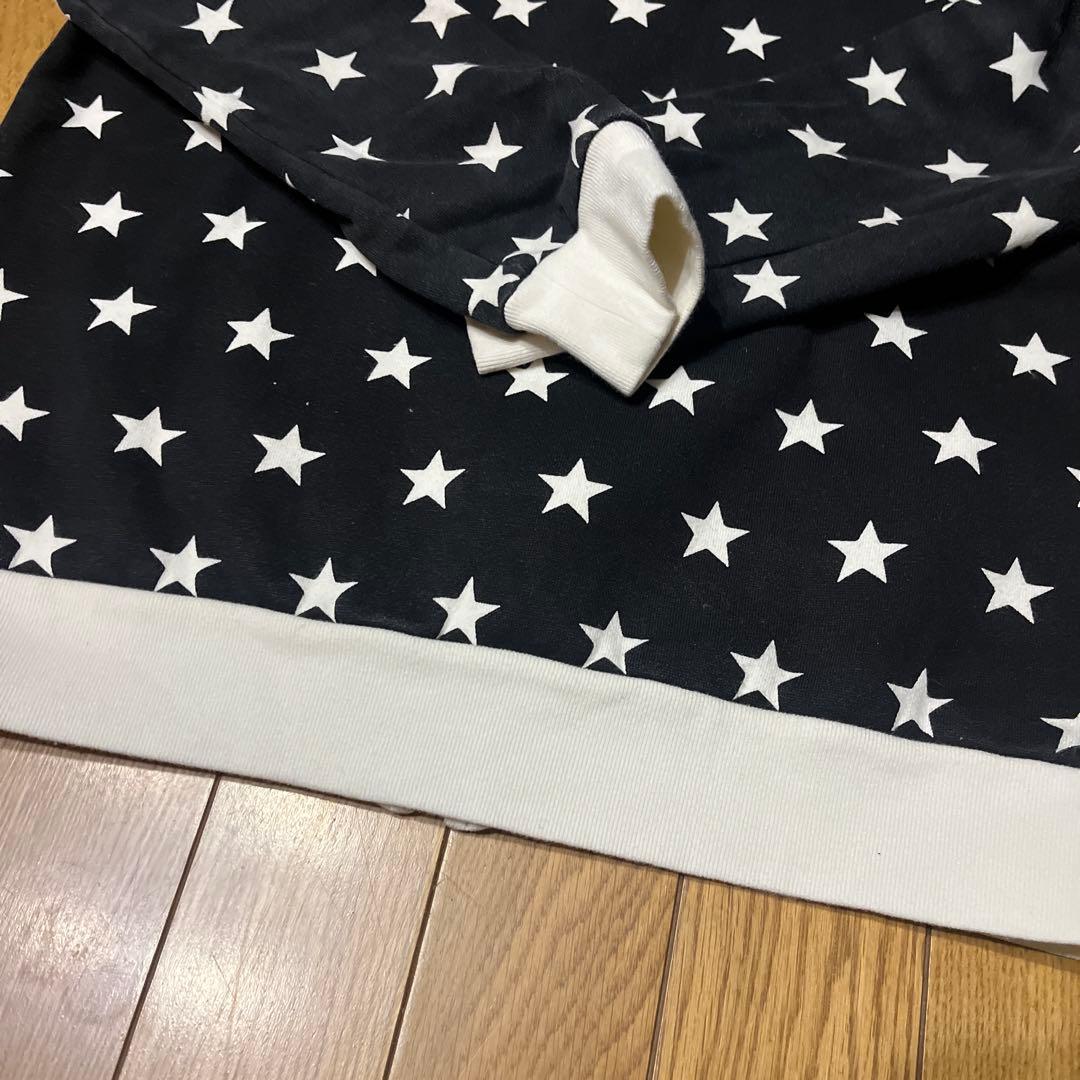PEARLY GATES 星柄　厚手フーディー サイズ1