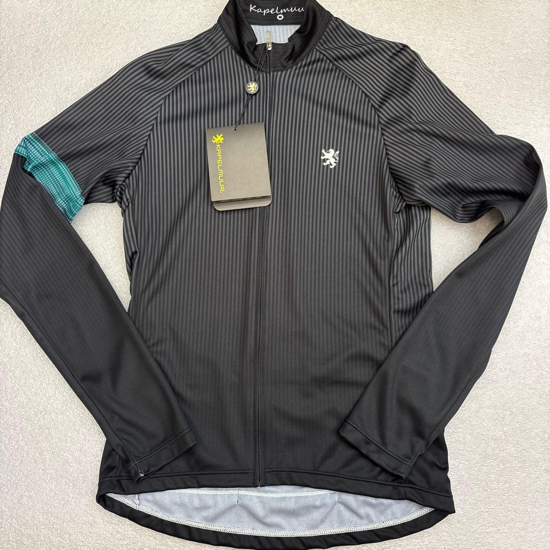 【新品】Kapelmuur ストライプ長袖サイクルジャージ