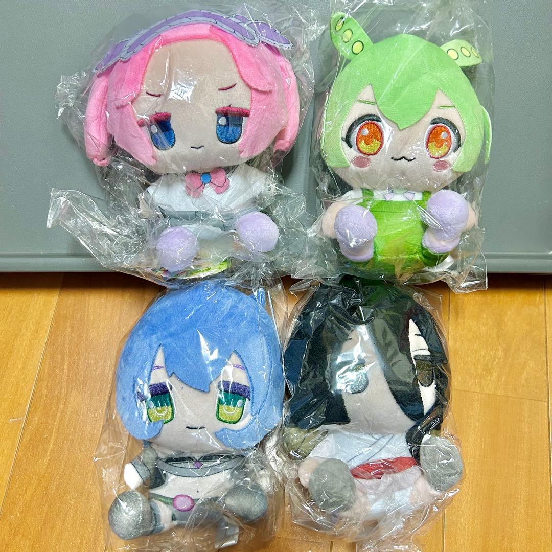 東北ずん子・ずんだもんプロジェクト すわりっこぬい まとめ売り