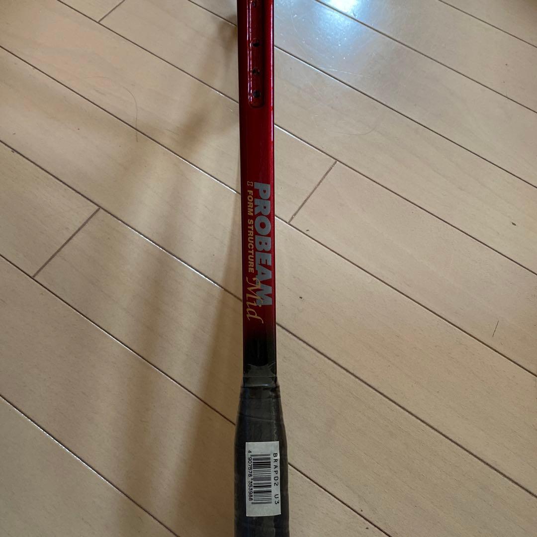 ブリジストン・USL3 テニスラケット 赤黒