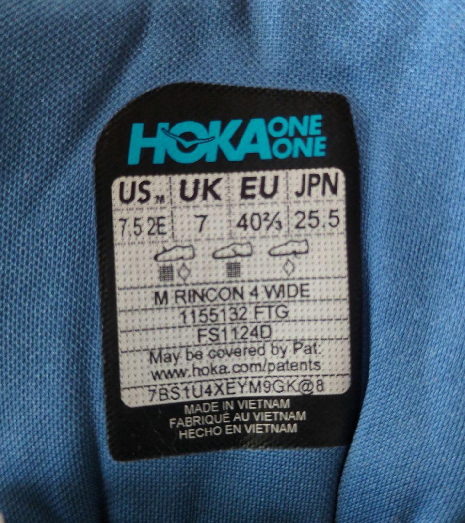HOKA　RINKON4