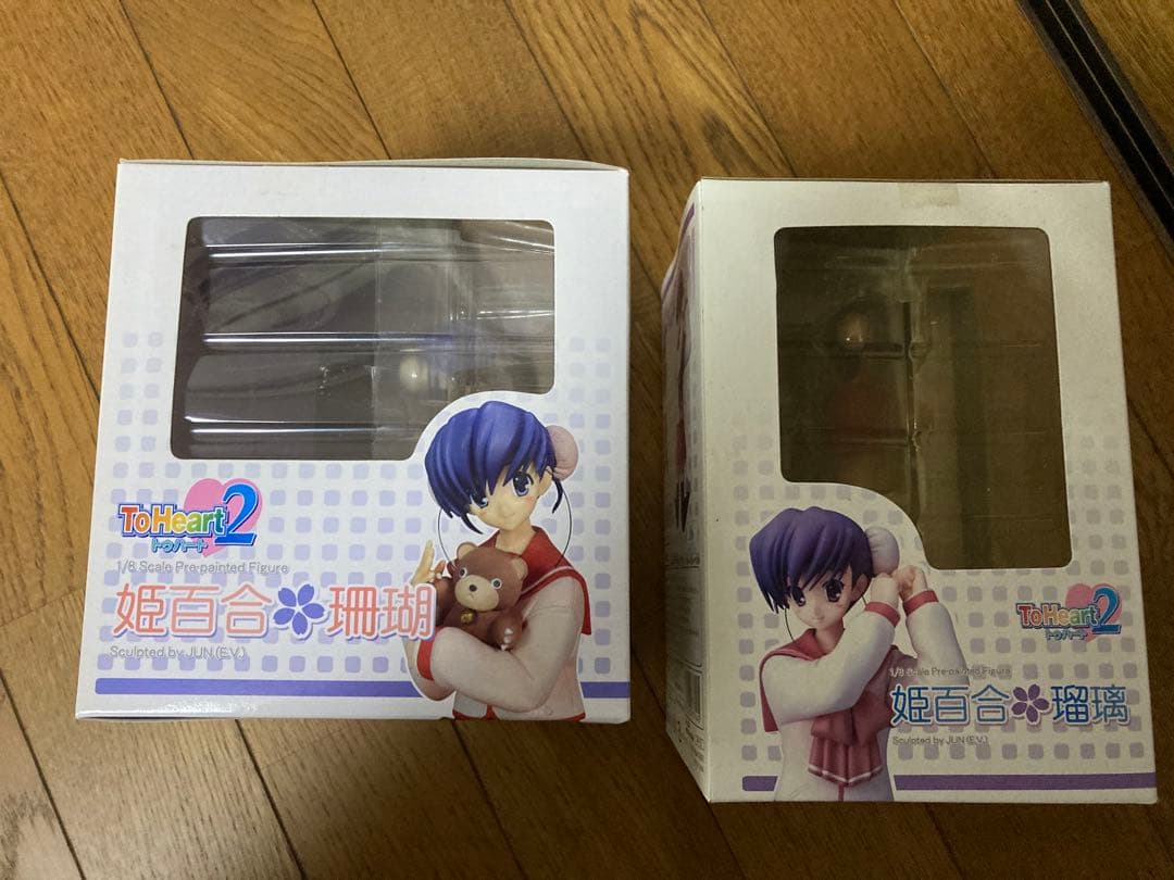 未開封ToHeart2 姫百合　瑠璃 珊瑚　フィギュア 2個セット