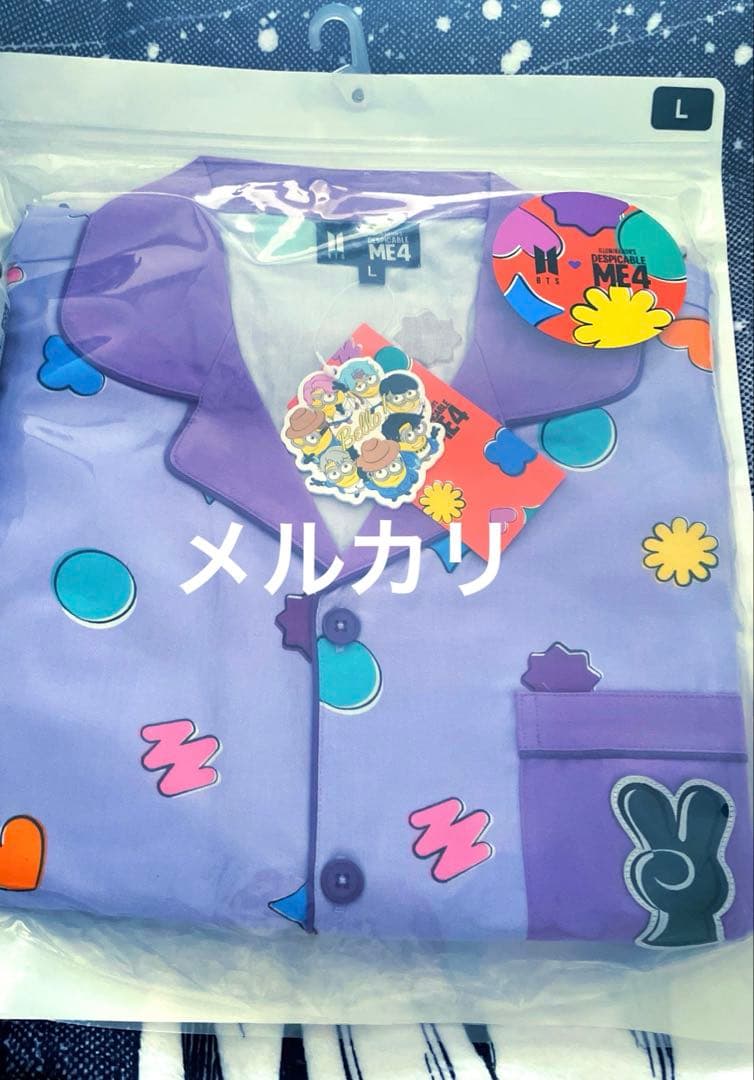 BTS X DM4 怪盗グルーのミニオン超変身 パジャマIGIN ピーチ味 付き