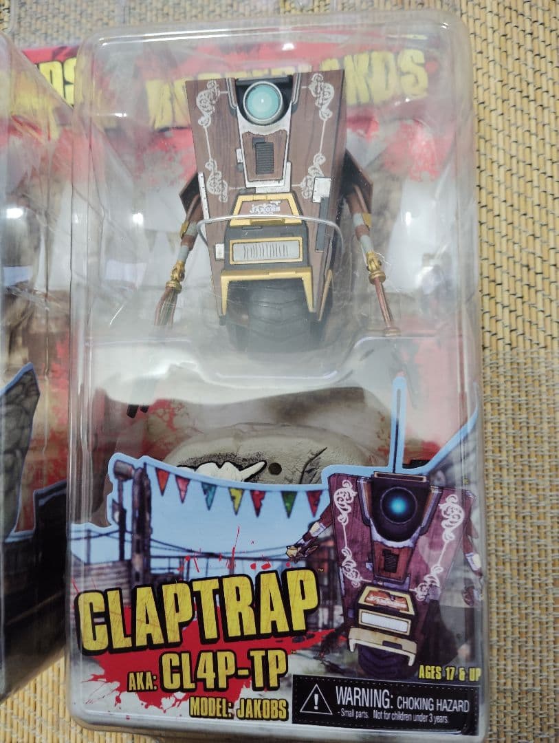 ボ−ダ−ランズクラップトラップ　サイコフィギュア3点セット