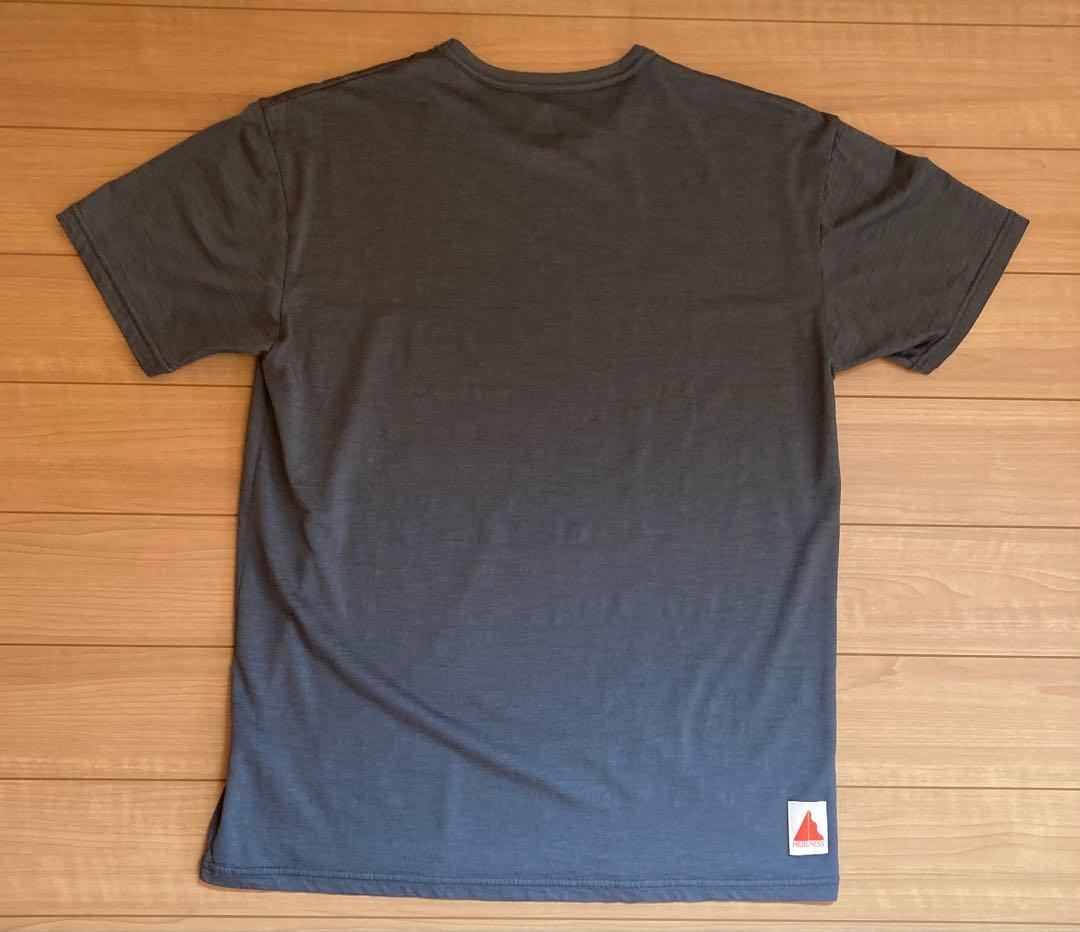 Hereness SMOOTH WOOL T-SHIRT 2 グレー サイズS