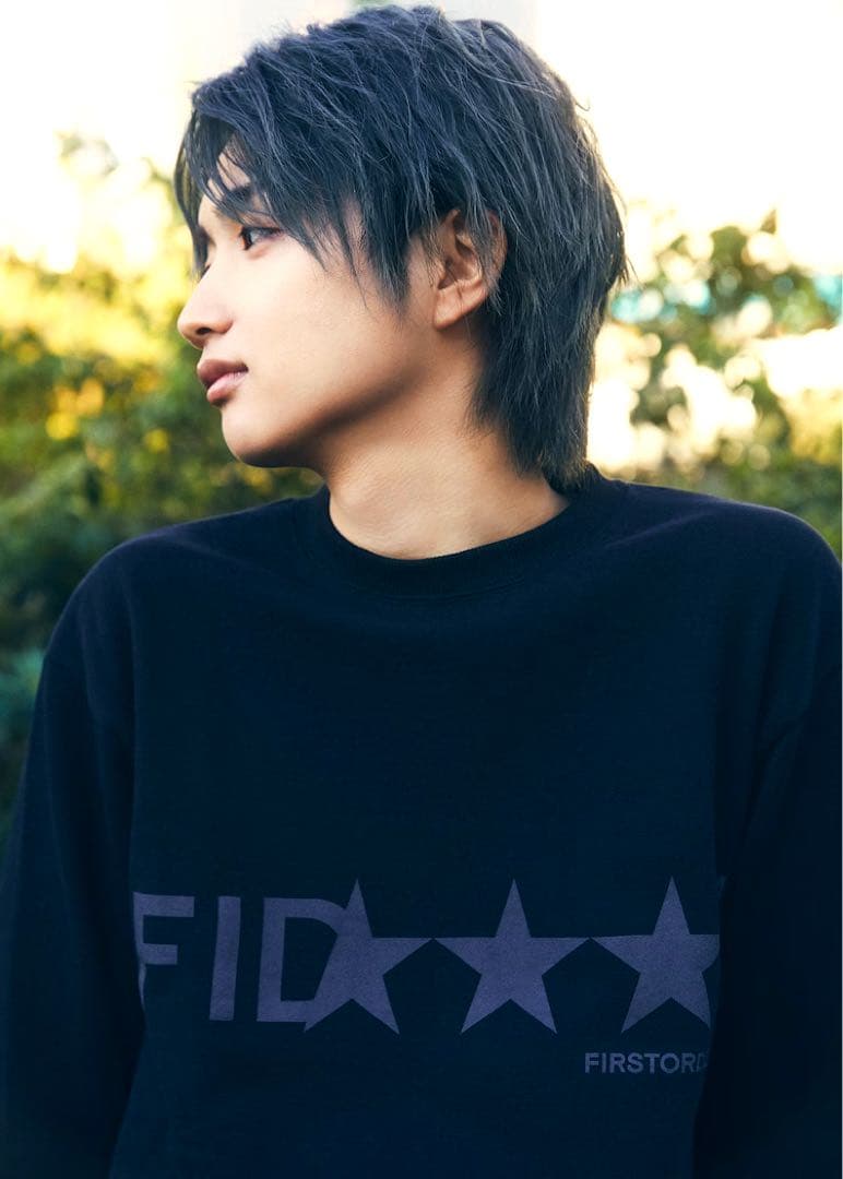 FIDES トレーナー ブラック Mサイズ BE:FIRST JUNON