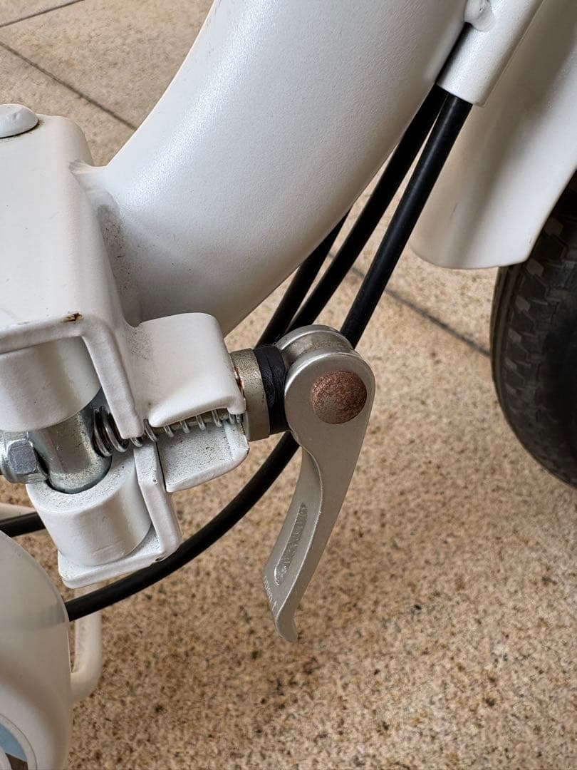 peopleいきなり自転車14インチ　プレミアムホワイト　リコール品に該当しない