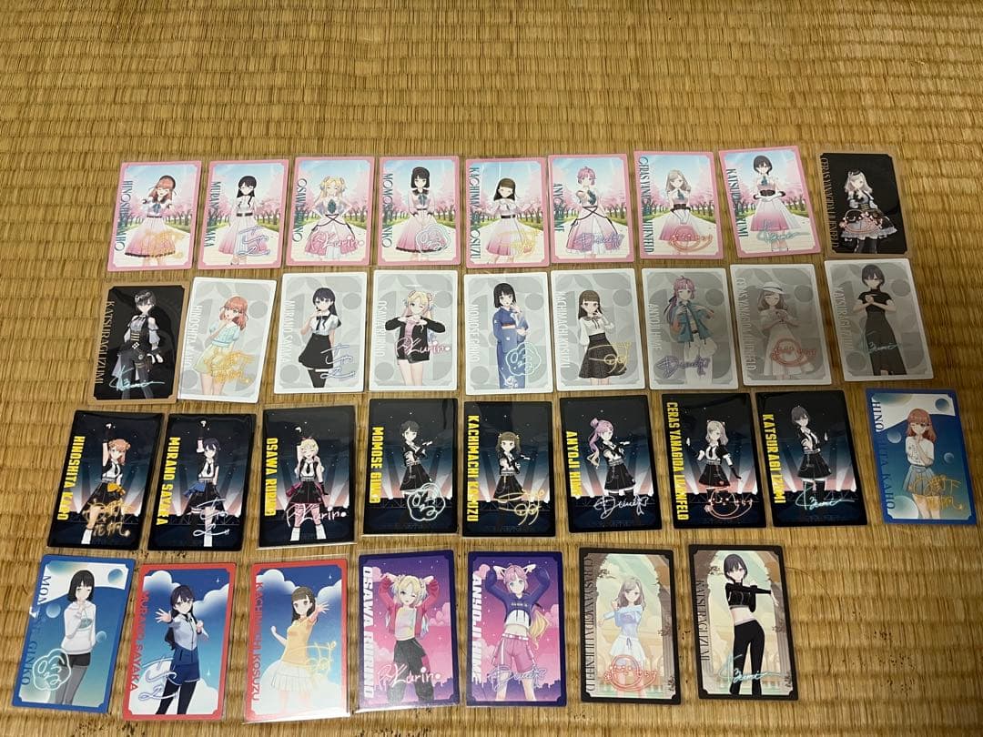 蓮ノ空 CD特典 メンバーカード 184枚まとめ売り 被りなし