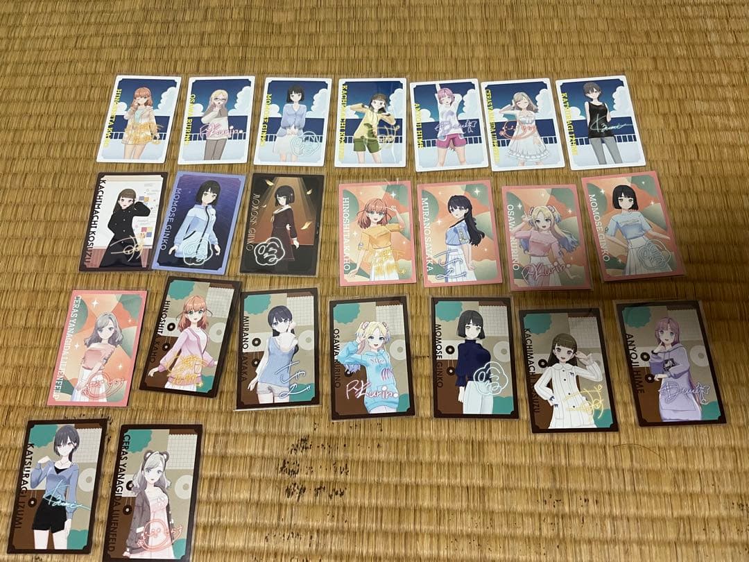 蓮ノ空 CD特典 メンバーカード 184枚まとめ売り 被りなし