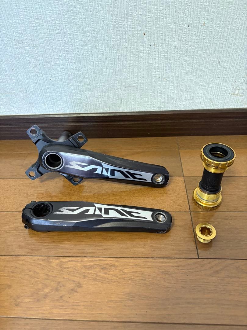 シマノ セイントFC-M820クランクセット BB MTB ダウンヒル 中古品