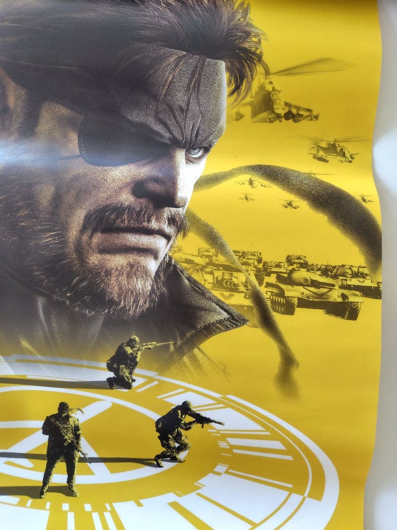 非売品　ポスター　メタルギア ソリッド ピース ウォーカー　B2　曲がり有