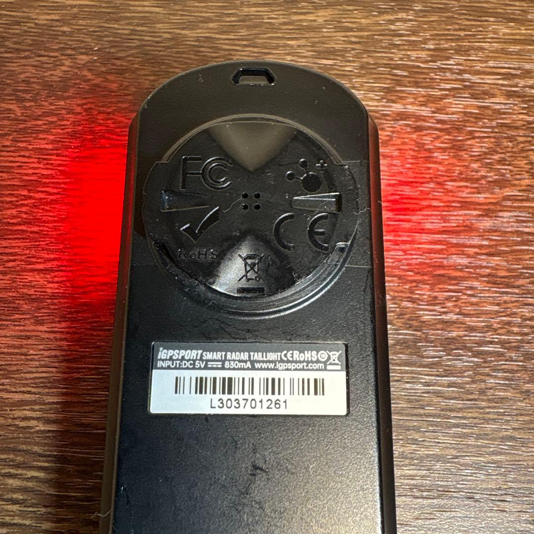 iGPSPORT SR30 リアビューレーダー リアライト