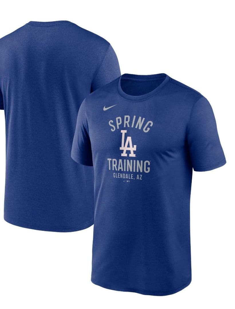 ドジャース MLBスプリングトレーニング2025レジェンド Tシャツブルー