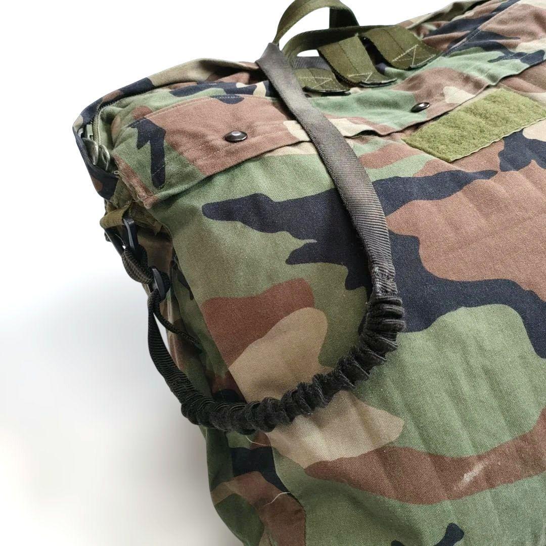 米軍 実物 HGU-56/P ウッドランドカモ 迷彩パイロット ヘルメットバック