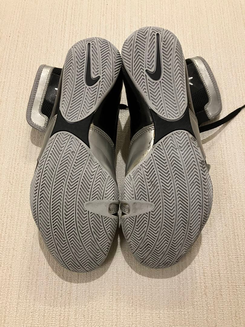 NIKE ボクシングシューズ ハイカット ブラック/シルバー 27.5㎝