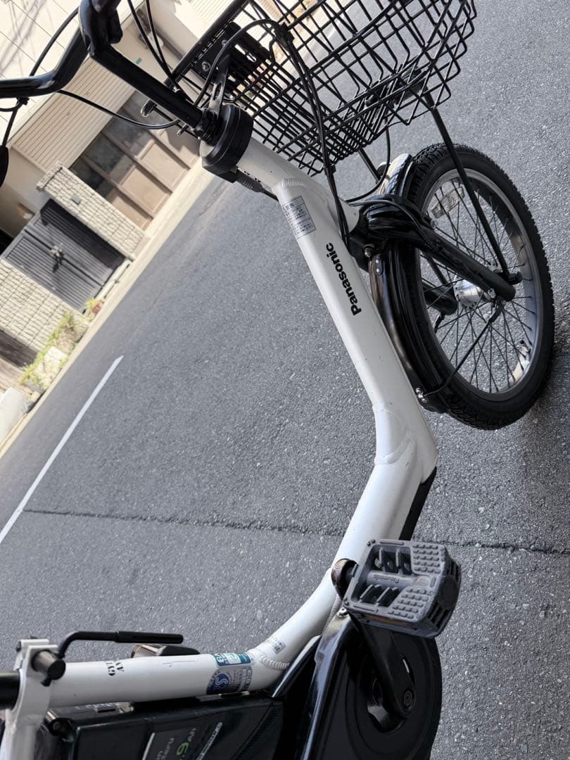 大阪府　子供　Panasonic 電動アシスト自転車 チャイルドシート付き