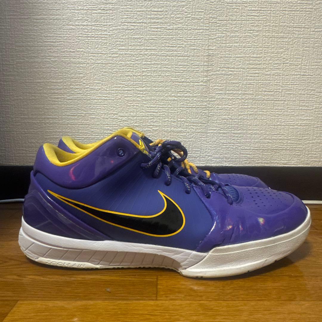 Nike Kobe 4 紫/黄色 UNDEFEATED