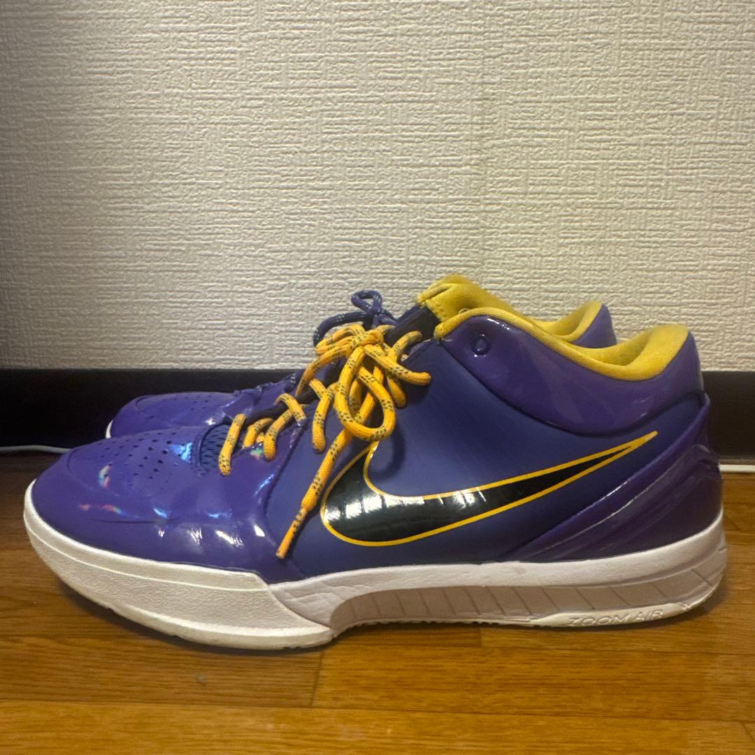 Nike Kobe 4 紫/黄色 UNDEFEATED