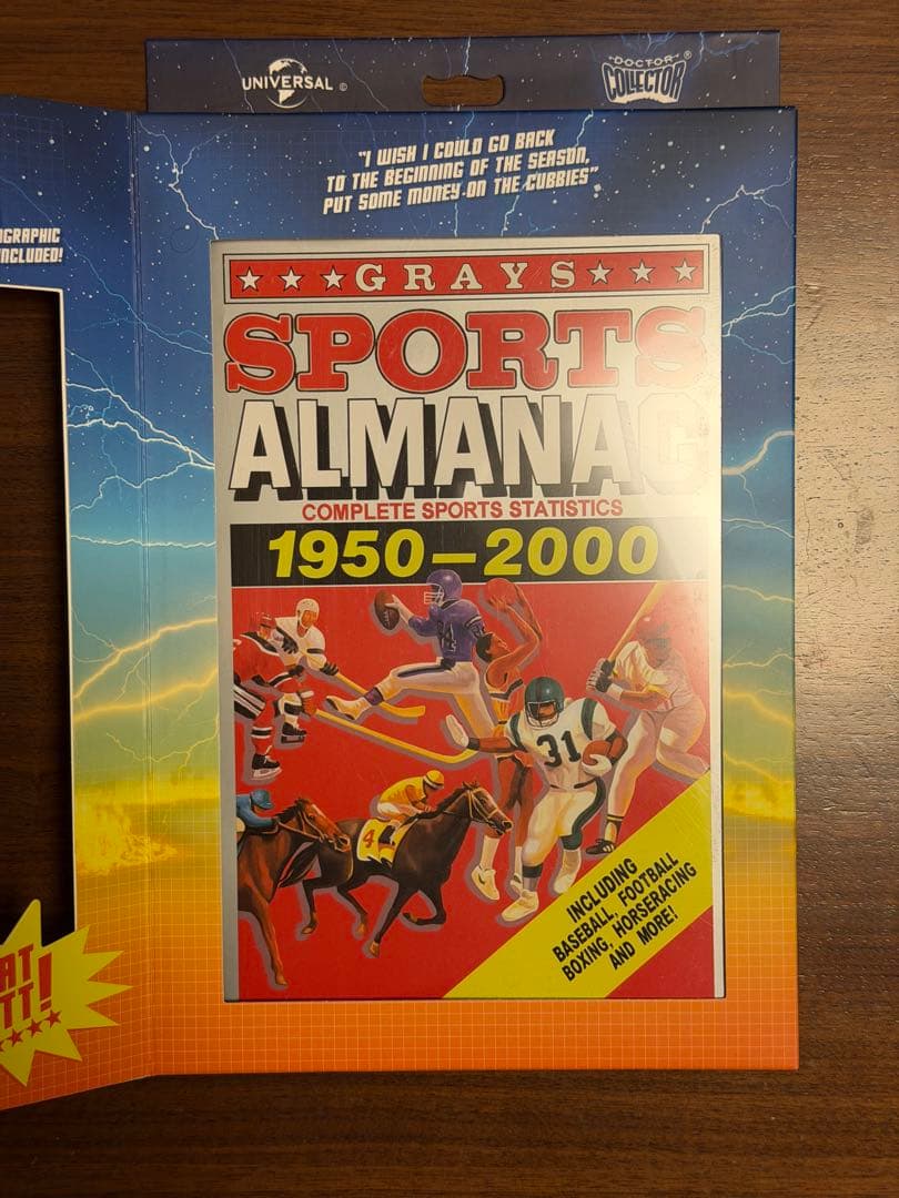 バック・トゥ・ザ・フューチャー　スポーツ年鑑　レプリカ