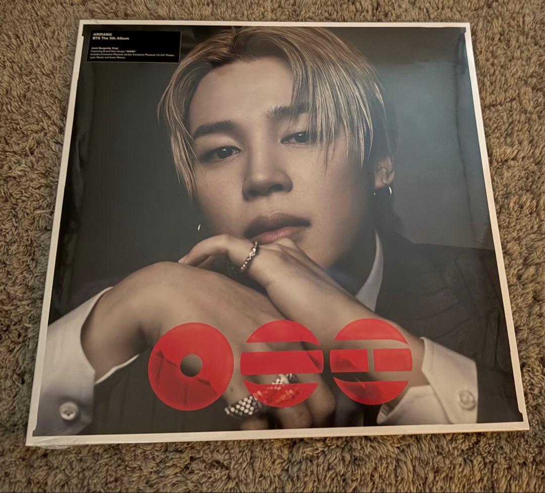 BTS ARIRANG アリラン ジミン Vinyl LP アナログ盤