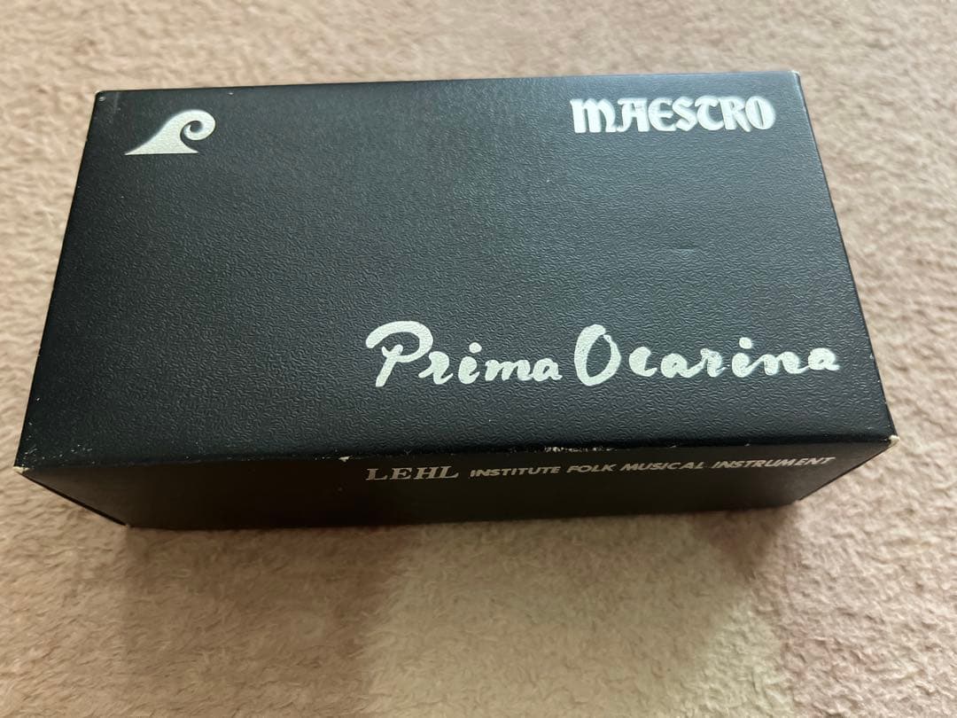 Prima Ocarina プリマ　オカリナ　ピッコロ　T-1C 箱あり　教則本