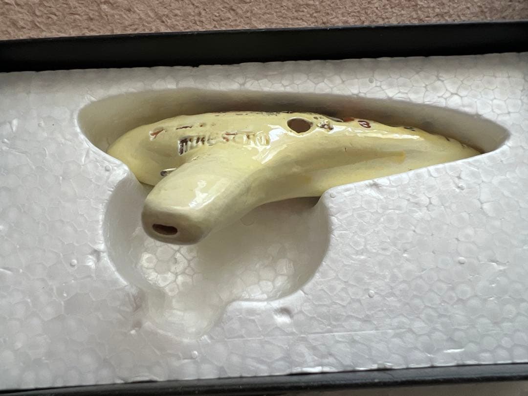 Prima Ocarina プリマ　オカリナ　ピッコロ　T-1C 箱あり　教則本