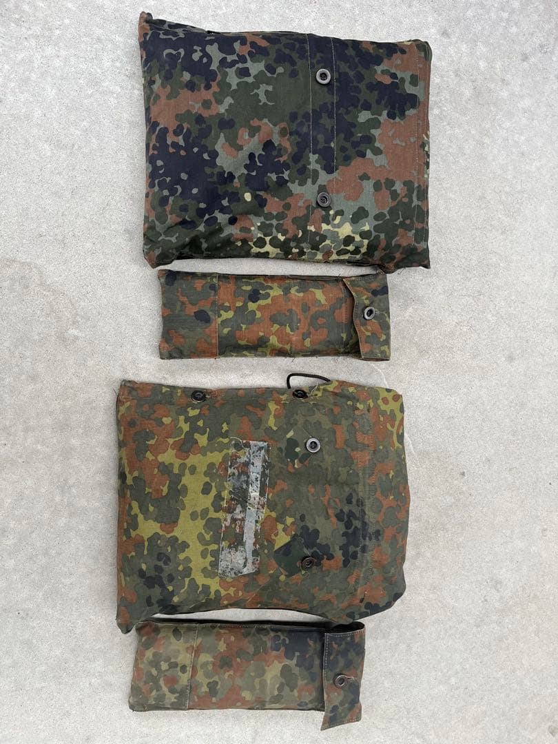 ドイツ軍テント　軍幕　2枚セット