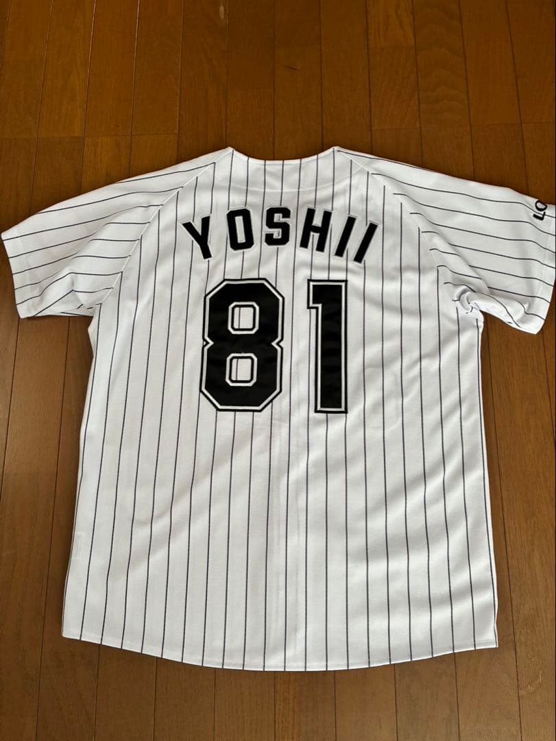 千葉ロッテマリーンズ 吉井81ユニフォームMサイズ