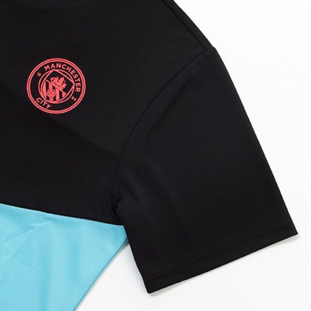 【未使用品】マンチェスターシティ ポリエステルＴシャツ　Ｌ