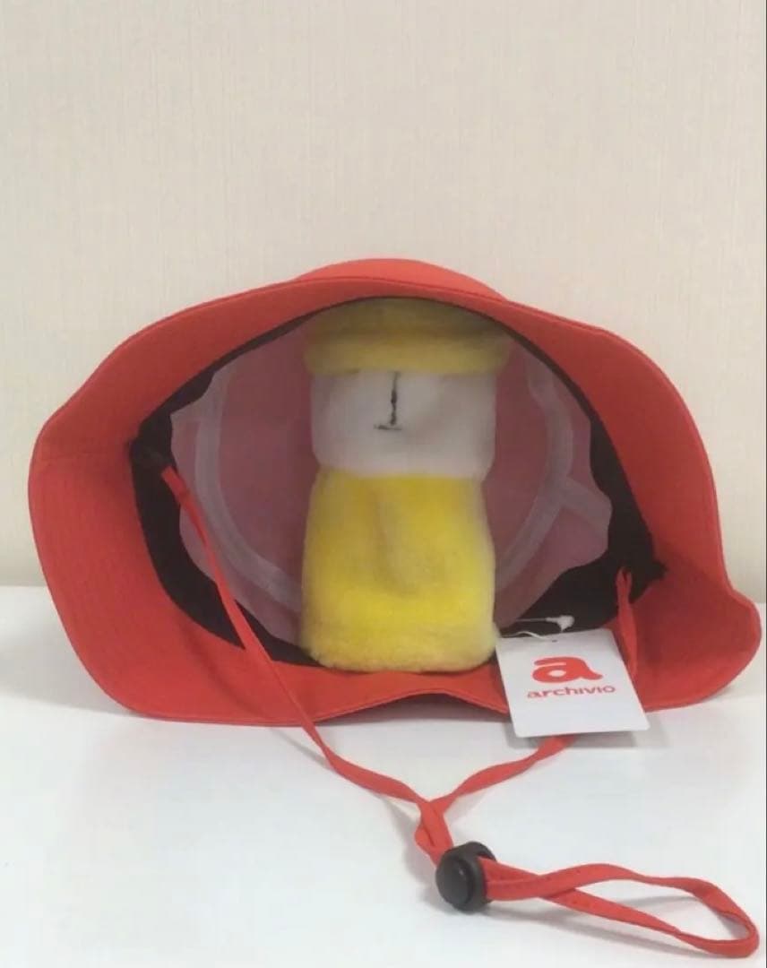 アルチビオ帽子　赤