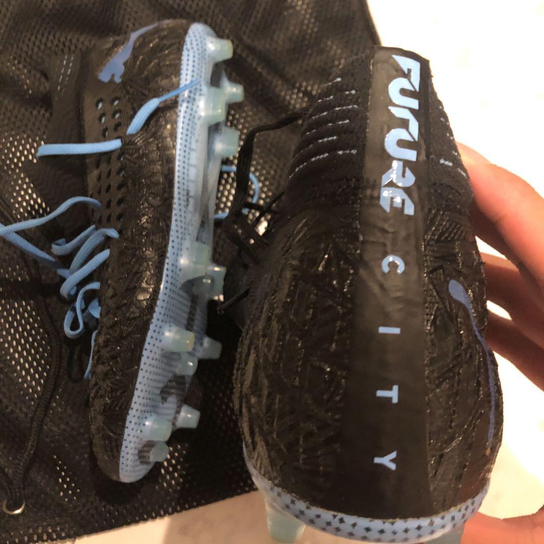 【レア品】PUMAプーマ　マンCコラボ27.5