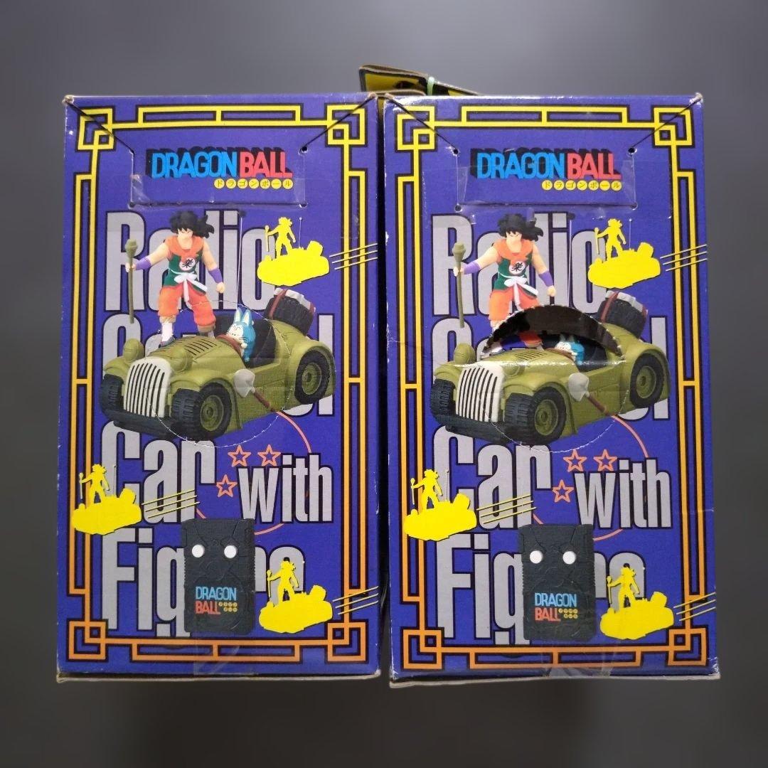 ドラゴンボール　フィギュア付ラジオコントロールカー　孫悟空＆ヤムチャ　セット