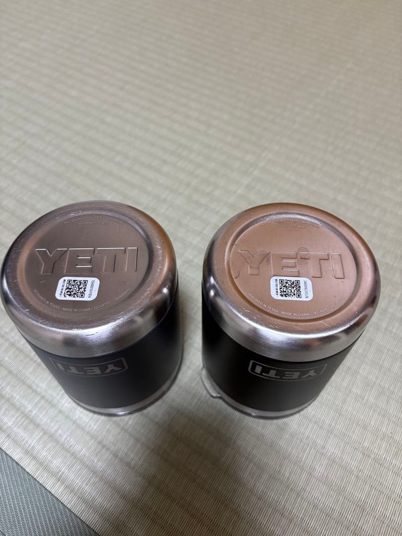 YETI ランブラー　2個セット　ブラック　チャコール