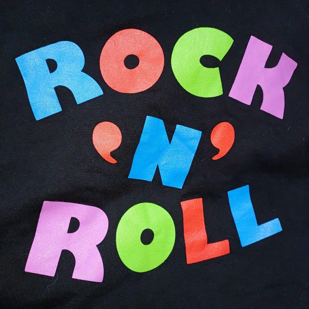 サンボマスターSBM胸ロゴ廃盤スウェットパーカーL黒ROCK'N'ROLLロゴ