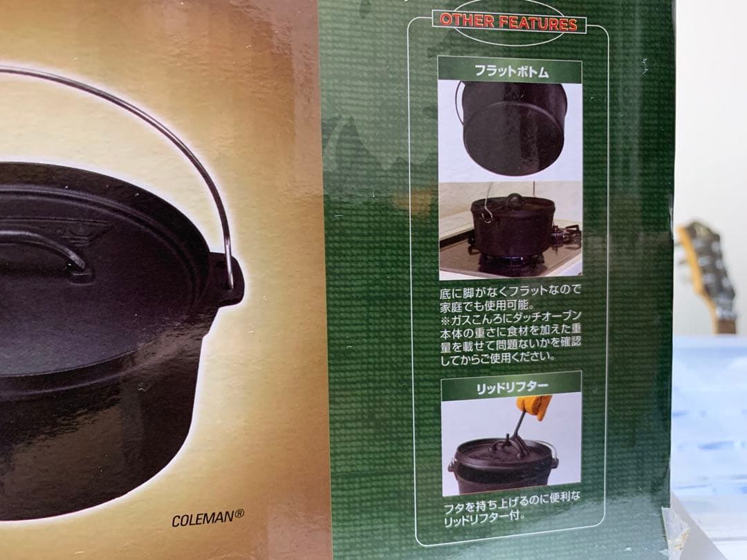 未使用　コールマン　ダッチオーブン　10インチ