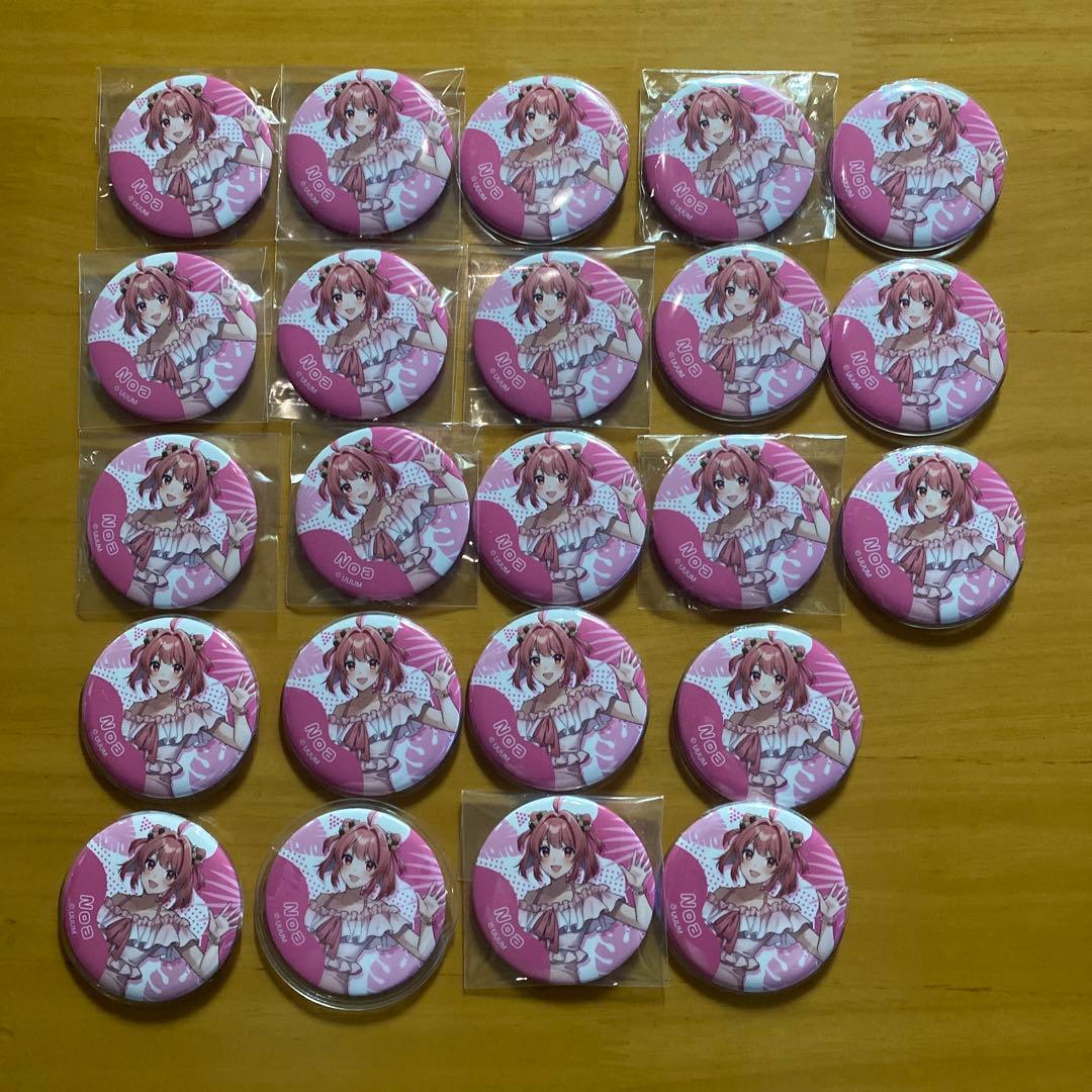 カラフルピーチ　からぴち　のあ　サマラン缶バッジ　サマーランド