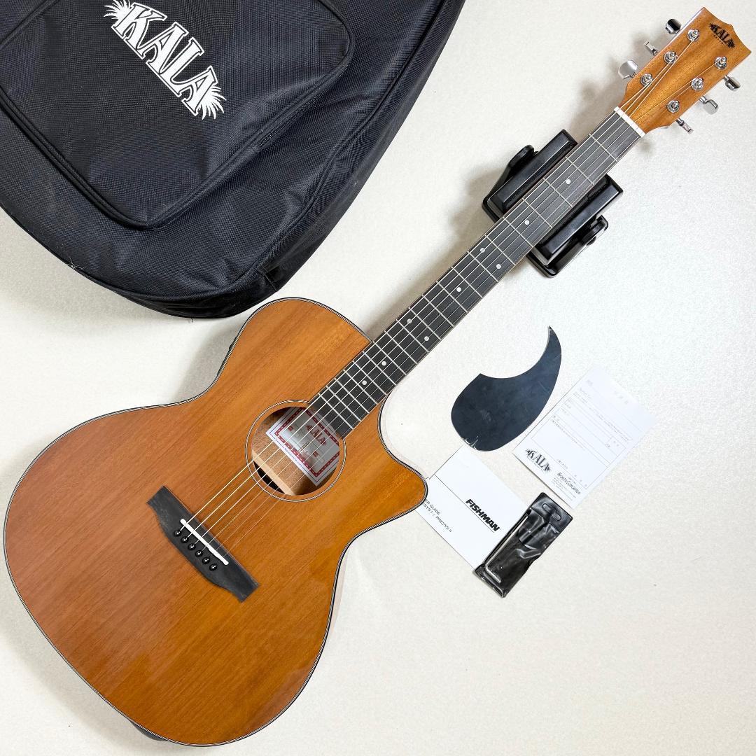 超美品 KALA エレアコ アコースティックギター KA-GTR-MTS-E
