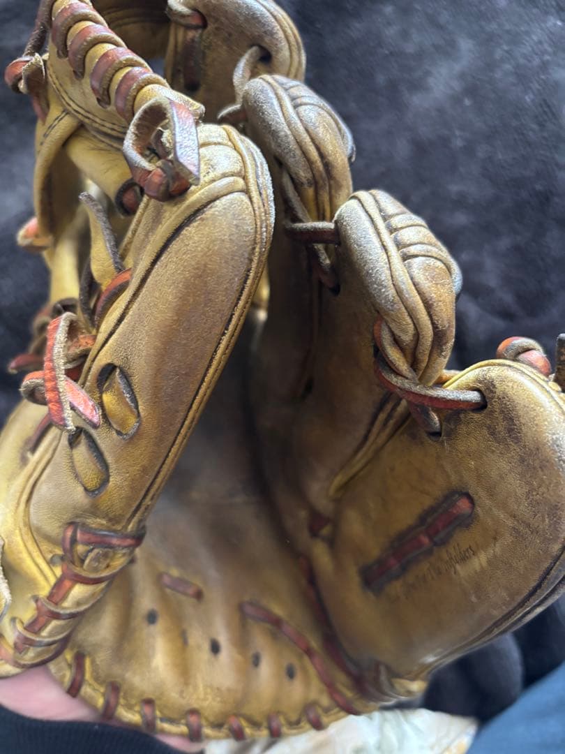 Wilson 硬式内野用　イエロー