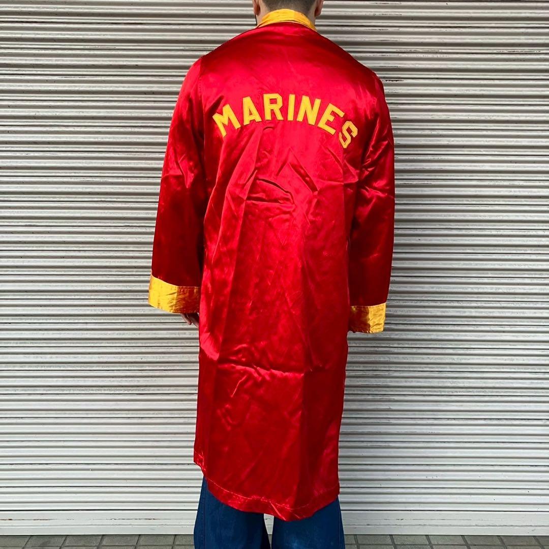 貴重 60s 米軍実物 USMARINES USMC 海兵隊 ボクシング ガウン