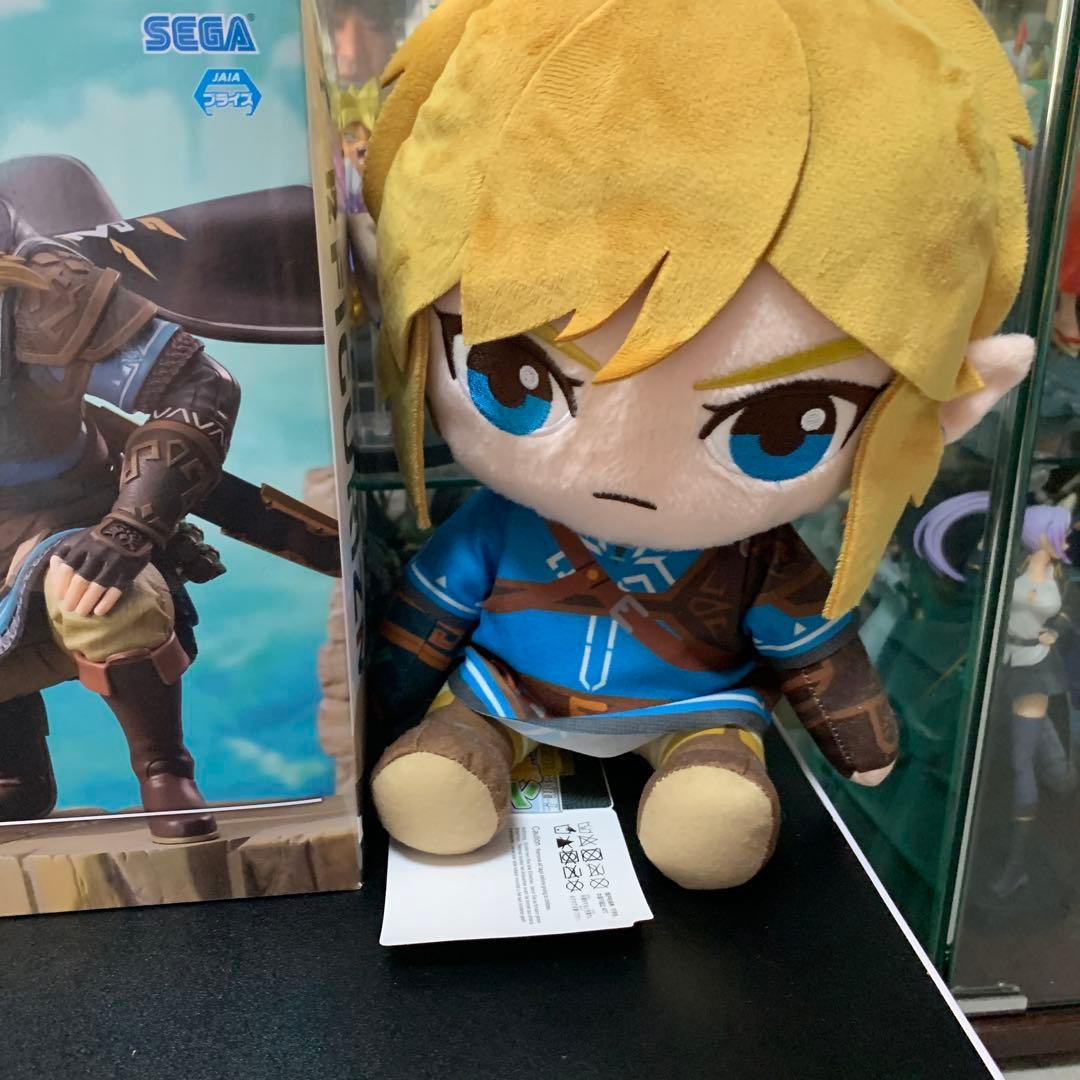 ゼルダの伝説 figlizmα フィギュア リンク　 ゼルダ　リンクぬいぐるみ