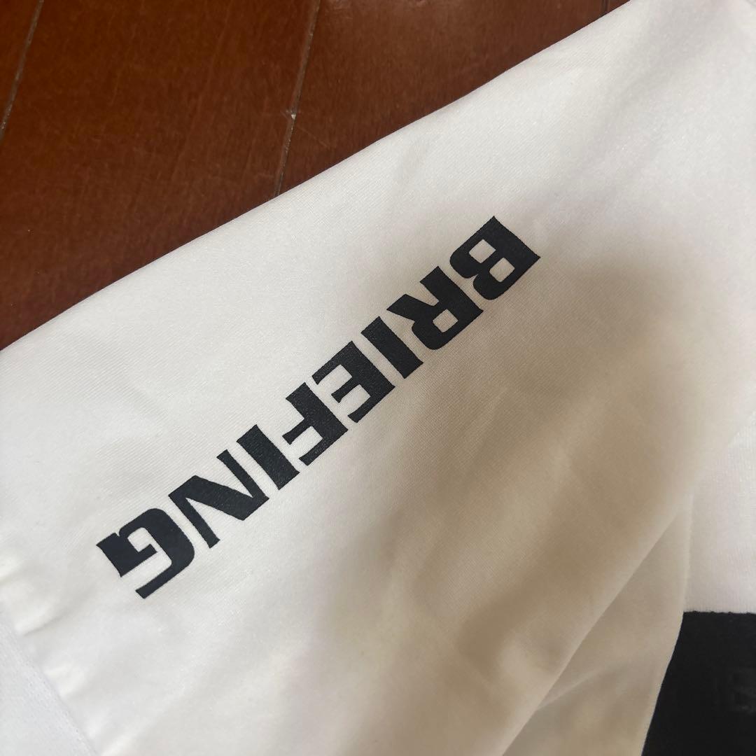 BRIEFING ポロシャツ XL ホワイト
